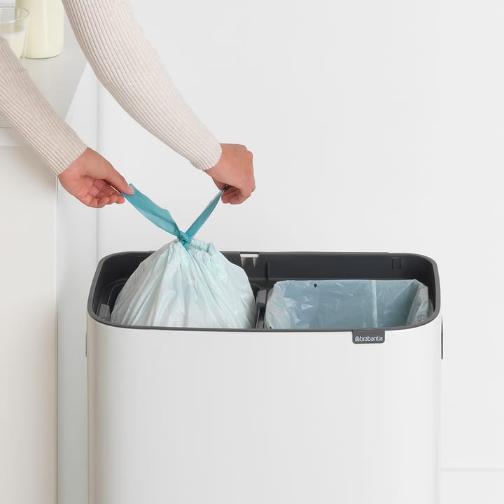 Bo touch bin 2x30 L - Vit - Brabantia