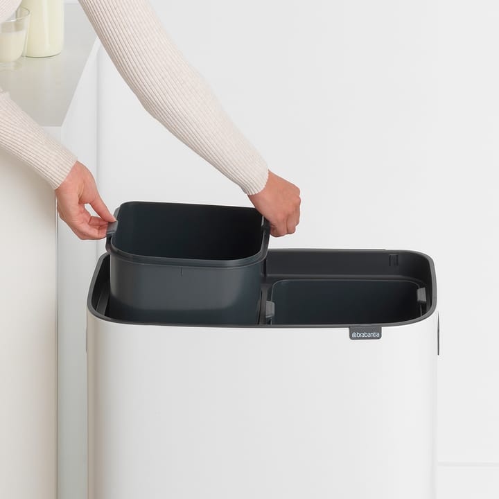 Bo touch bin 2x30 L - Vit - Brabantia