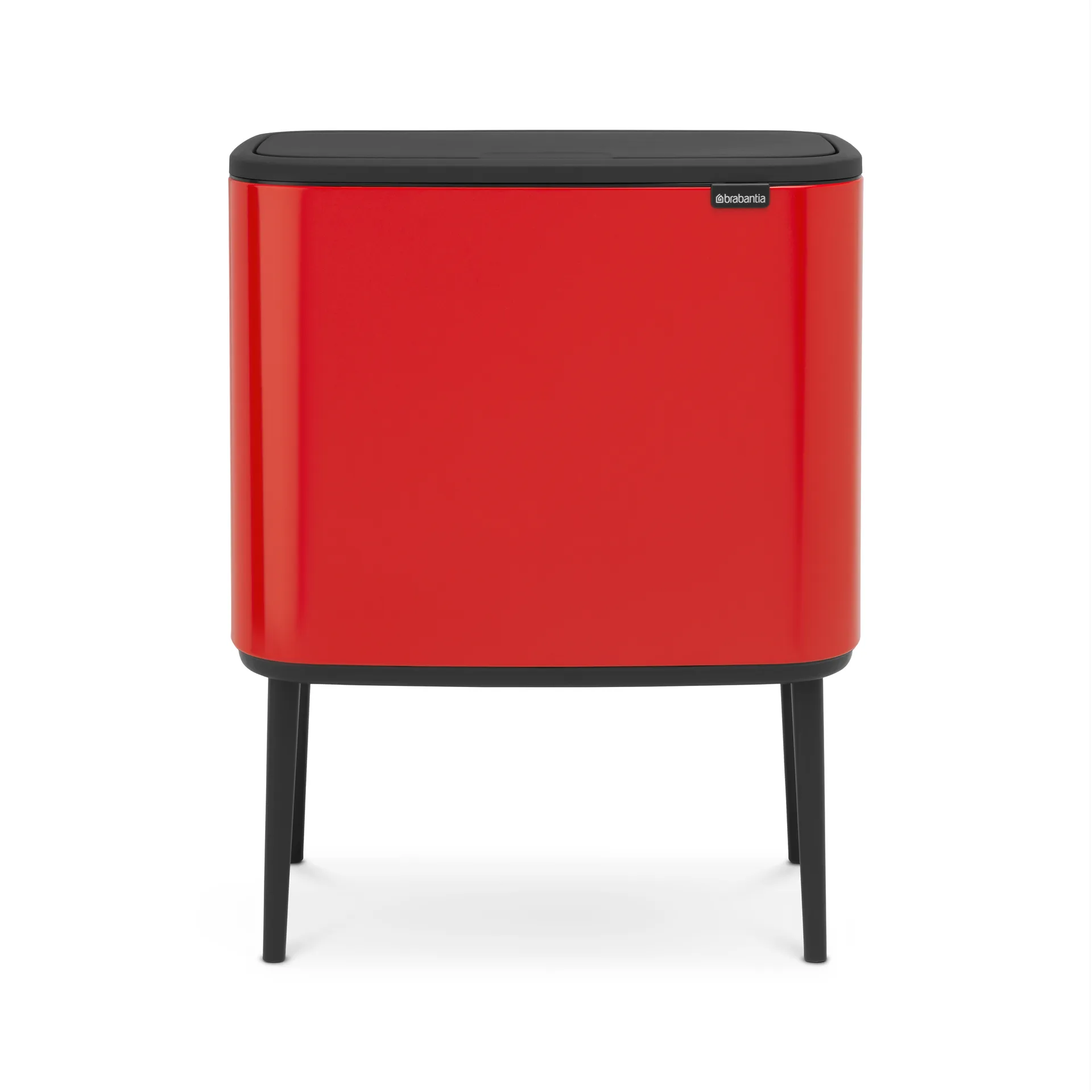Bo touch bin 36 liter, röd Brabantia