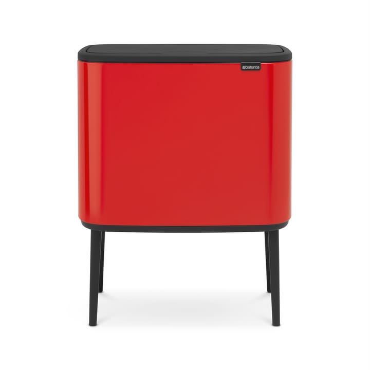 Bo touch bin 36 liter, röd Brabantia