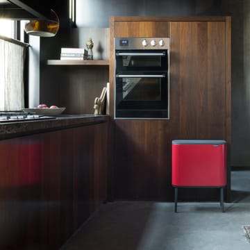Bo touch bin 36 liter - röd - Brabantia