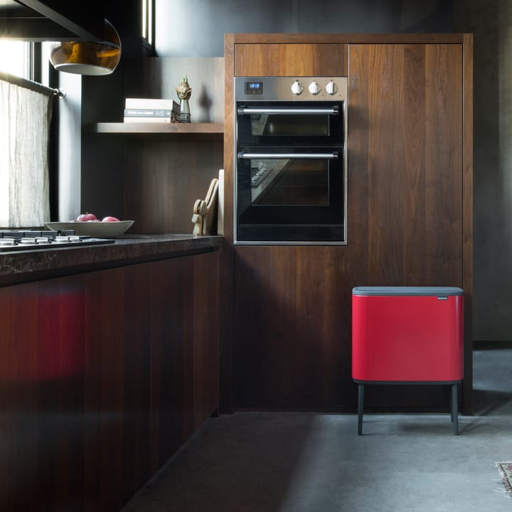 Bo touch bin 36 liter, röd Brabantia