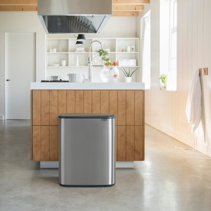 Bo touch bin 60 L - Mattborstat stål - Brabantia