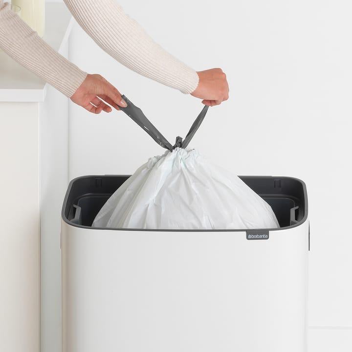 Bo touch bin 60 L - Vit - Brabantia