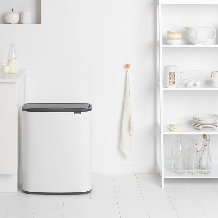 Bo touch bin 60 L - Vit - Brabantia