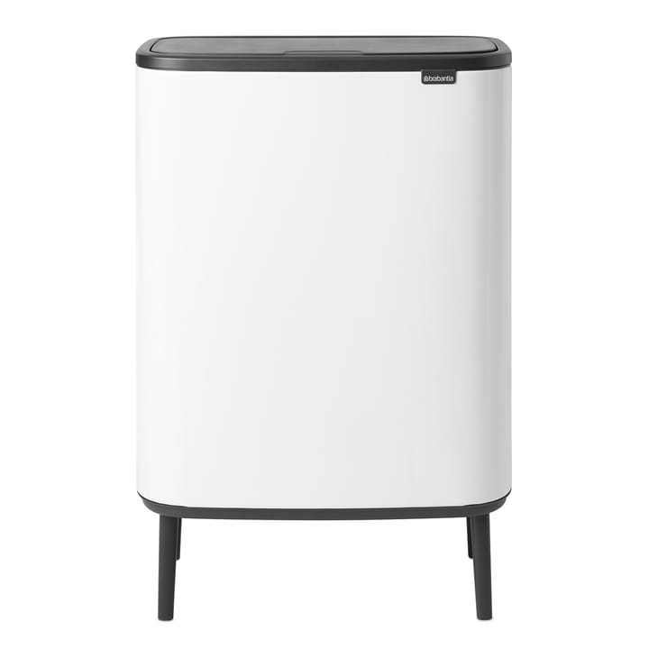 Bo touch bin high 2x30 L - Vit - Brabantia