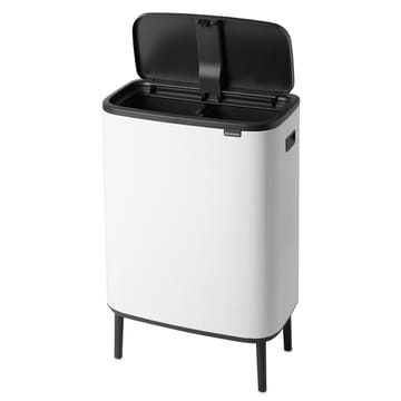 Bo touch bin high 2x30 L - Vit - Brabantia