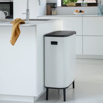 Bo touch bin high 2x30 L - Vit - Brabantia