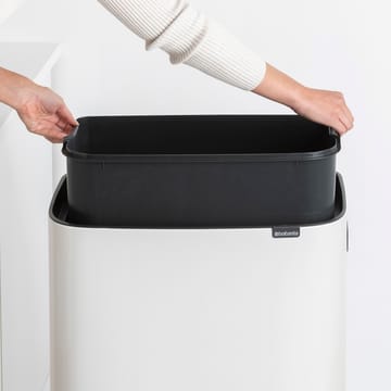 Bo touch bin high 60 L - Vit - Brabantia