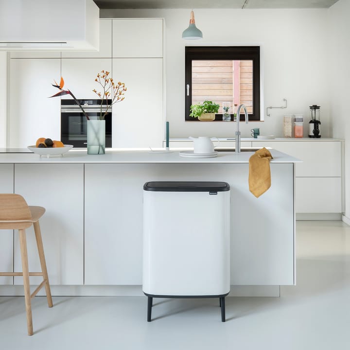 Bo touch bin high 60 L - Vit - Brabantia