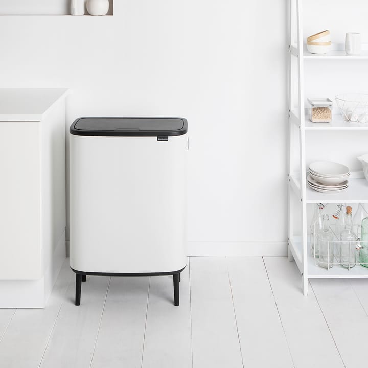 Bo touch bin high 60 L - Vit - Brabantia