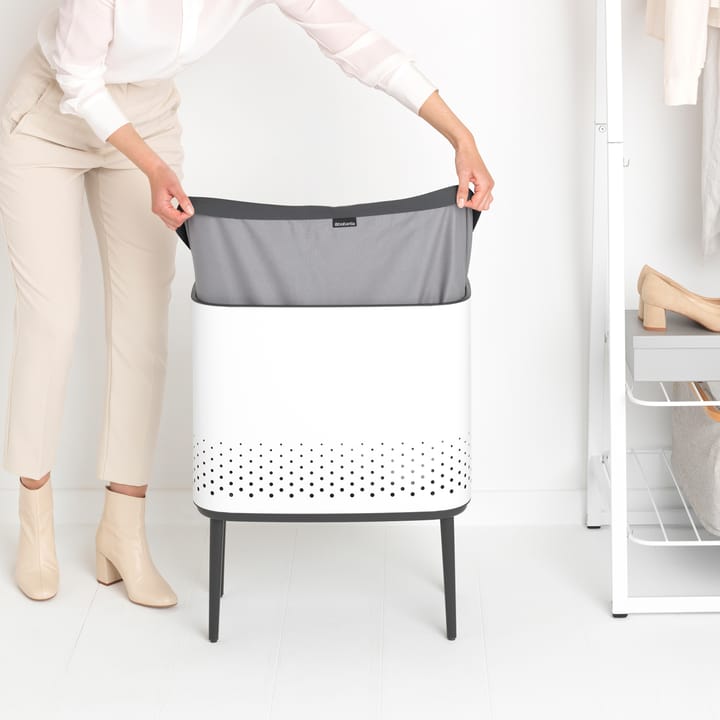 Bo tvättkorg 60 L - Vit - Brabantia