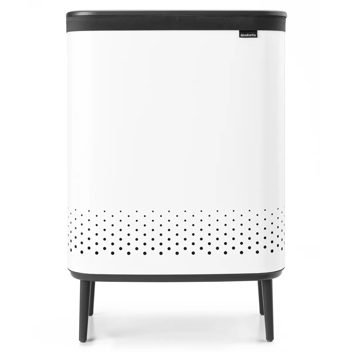 Brabantia Bo tvättkorg high 2x45 L Vit