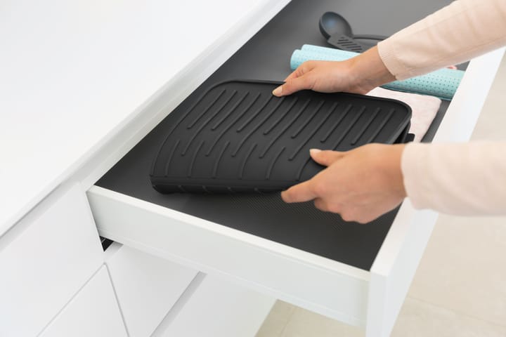 Brabantia diskmatta silikon, mörkgrå Brabantia