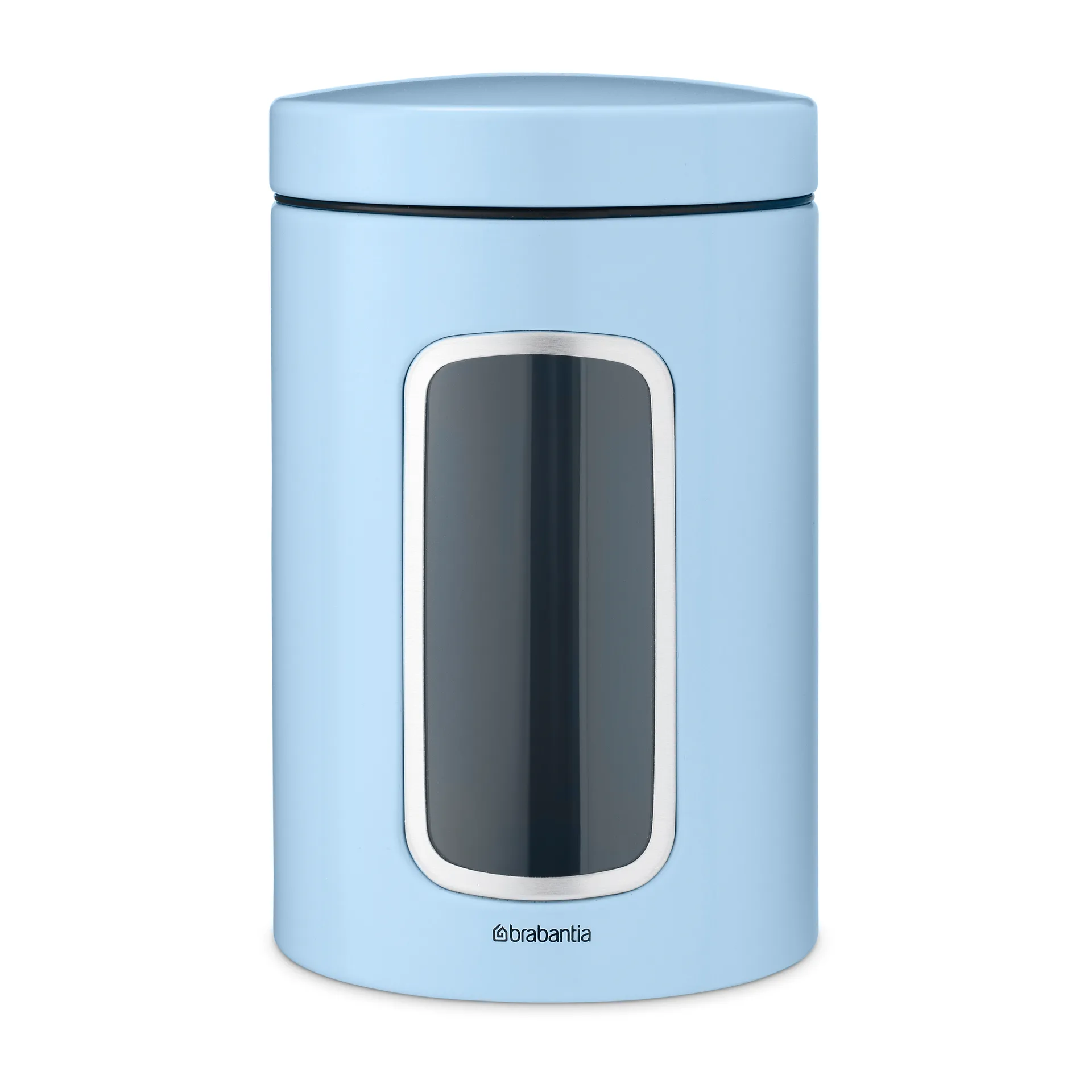 Brabantia förvaringsburk med fönster 1,4 liter, Dreamy blue Brabantia