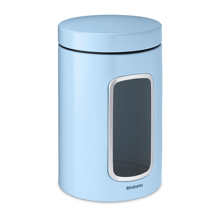 Brabantia förvaringsburk med fönster 1,4 liter, Dreamy blue Brabantia