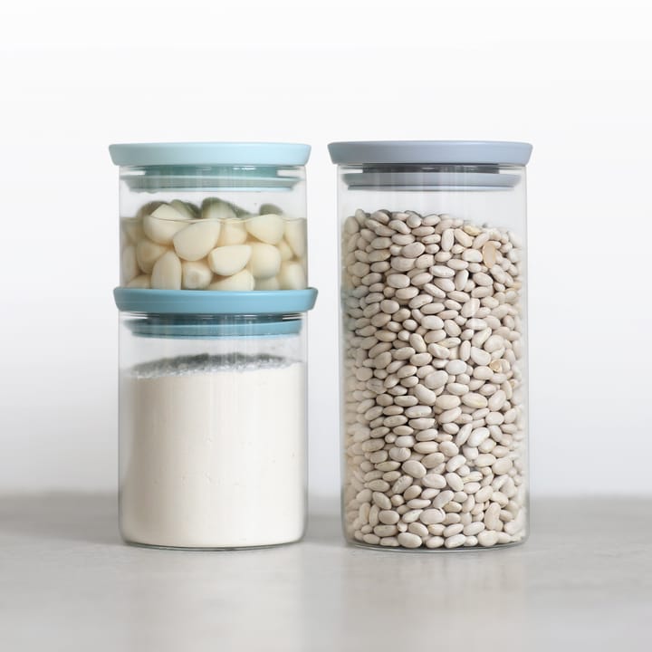 Brabantia glasburk 3-pack, grå-blå Brabantia
