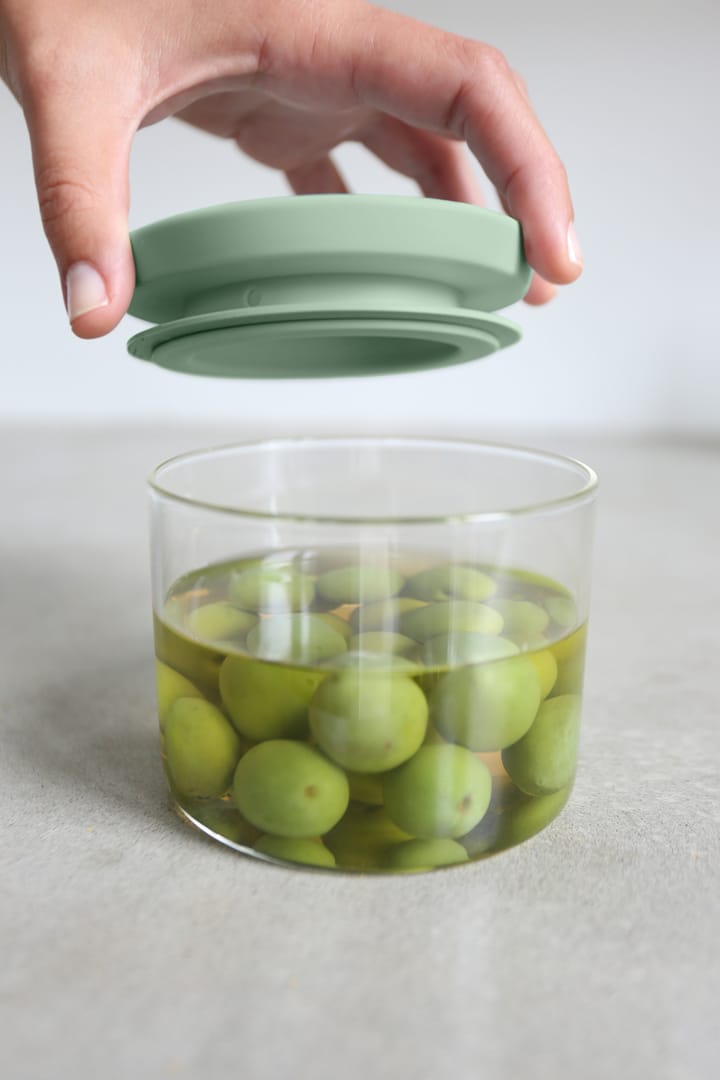 Brabantia glasburk 3-pack, Svart-grå-grön Brabantia