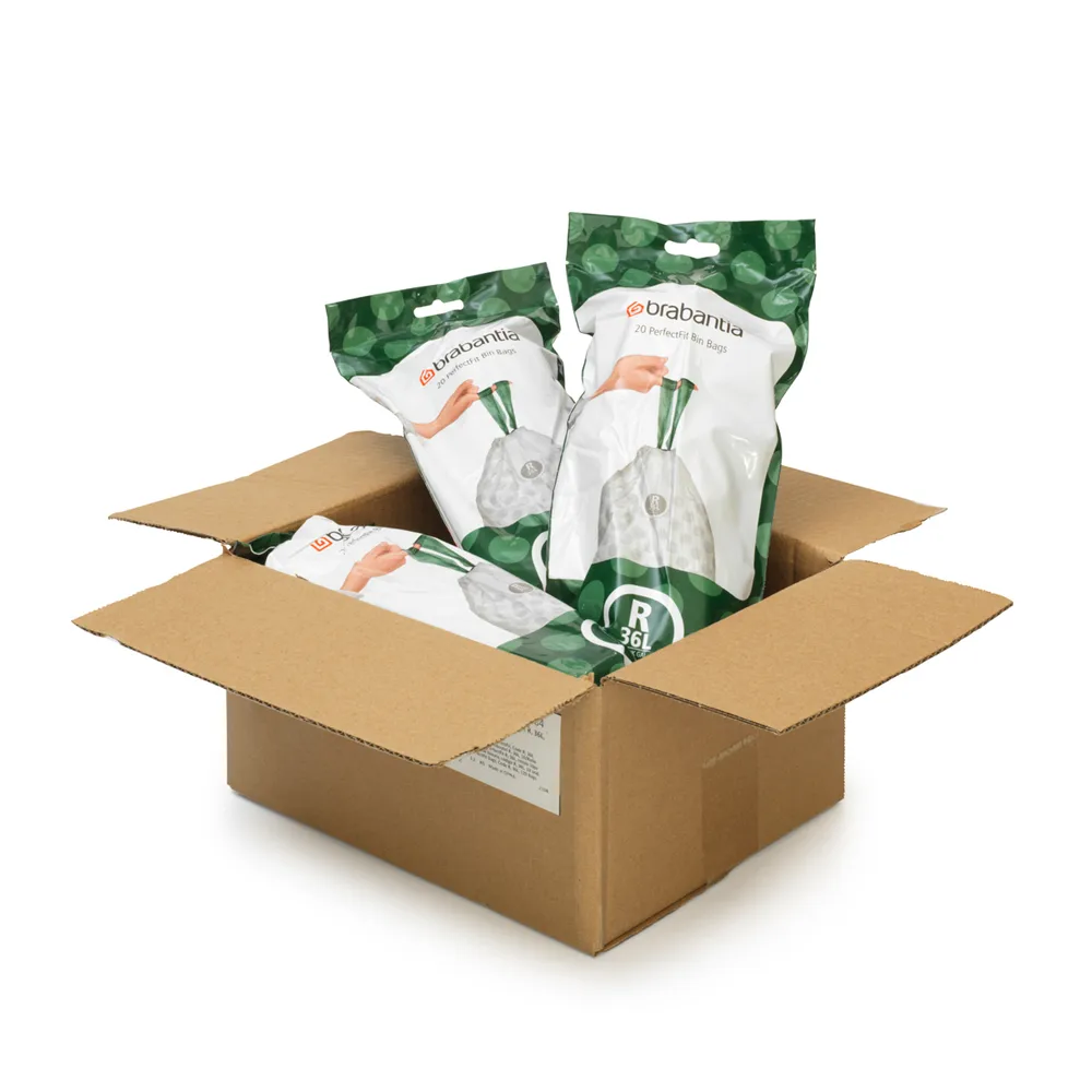 Brabantia PerfectFit avfallspåse 120 påsar, Modell R, 36 L Brabantia