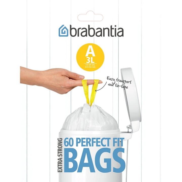 Brabantia PerfectFit avfallspåse, 3 liter Brabantia