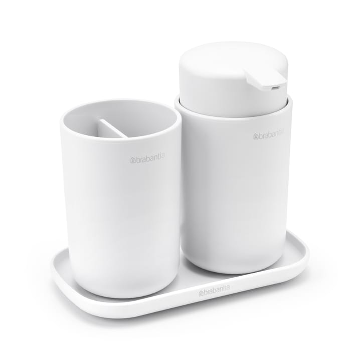 Brabantia ReNew handfatsset 3 delar - Vit - Brabantia