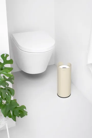 Brabantia ReNew toalettrullebehållare - Soft Beige - Brabantia