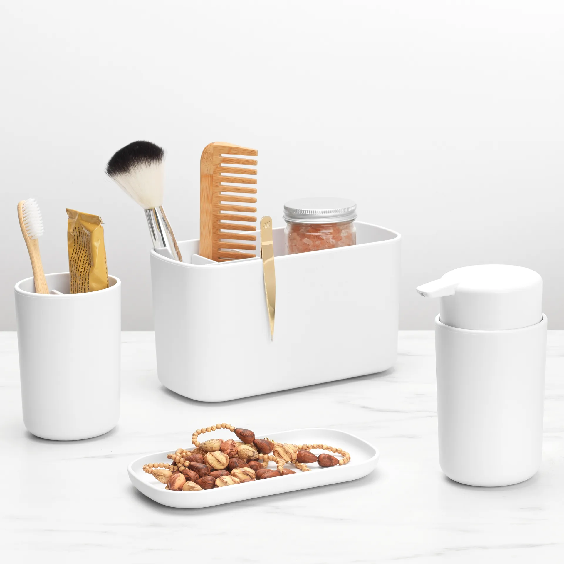 Brabantia Renew tvålpump 14 cm, Vit Brabantia