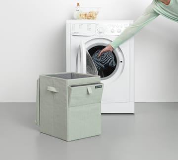 Brabantia stapelbar tvättkorg 35 liter - Grön - Brabantia
