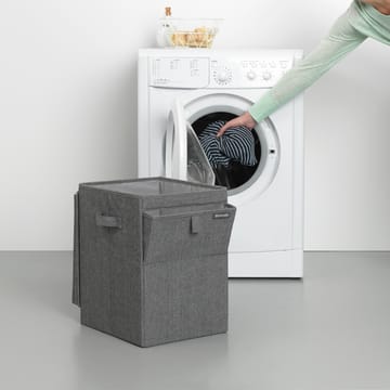 Brabantia stapelbar tvättkorg 35 liter - Mörkgrå - Brabantia