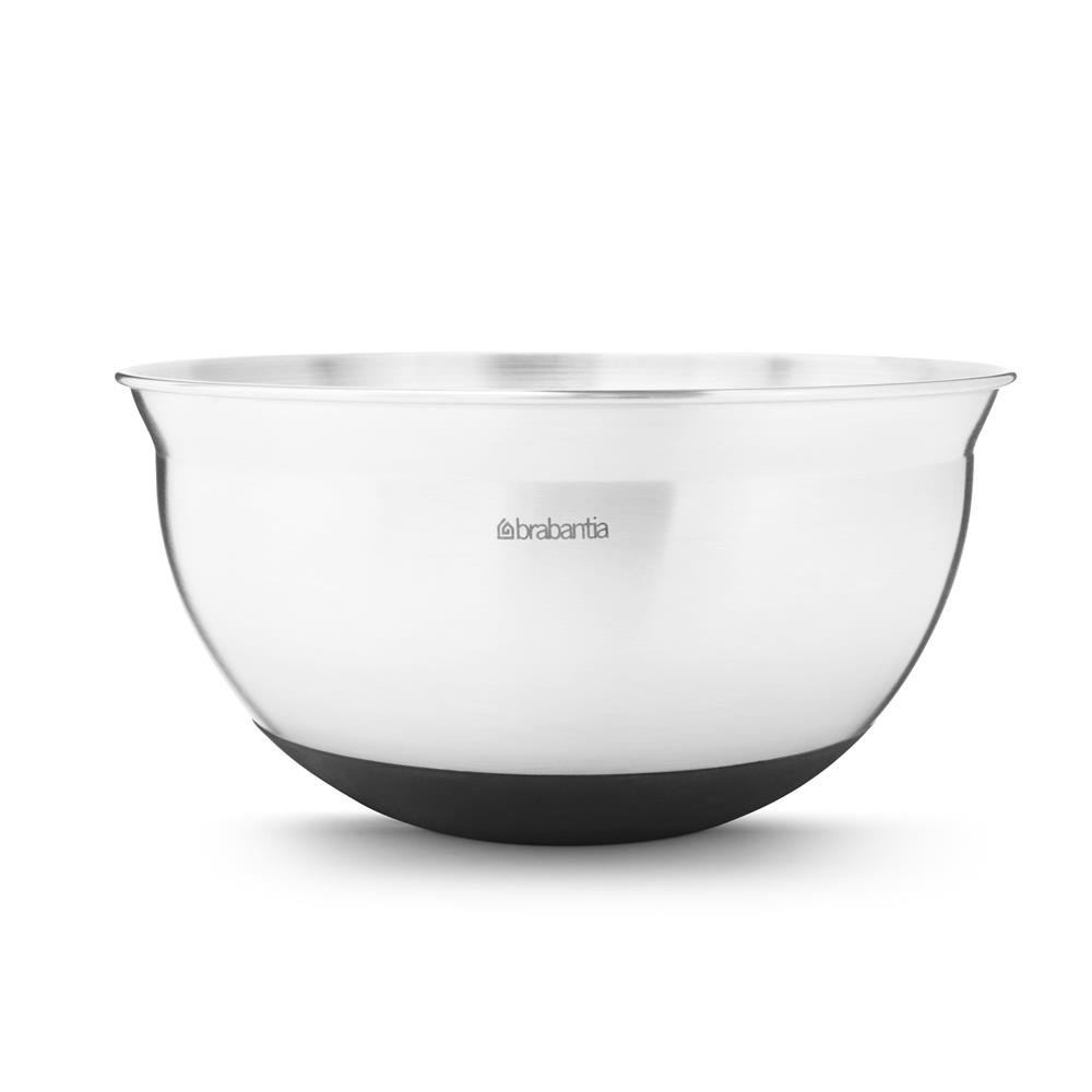 Brabantia tillredningsskål svart 1,6 liter | Skandinavisk Design | Bunkar & Vispskålar | Silverfärgad