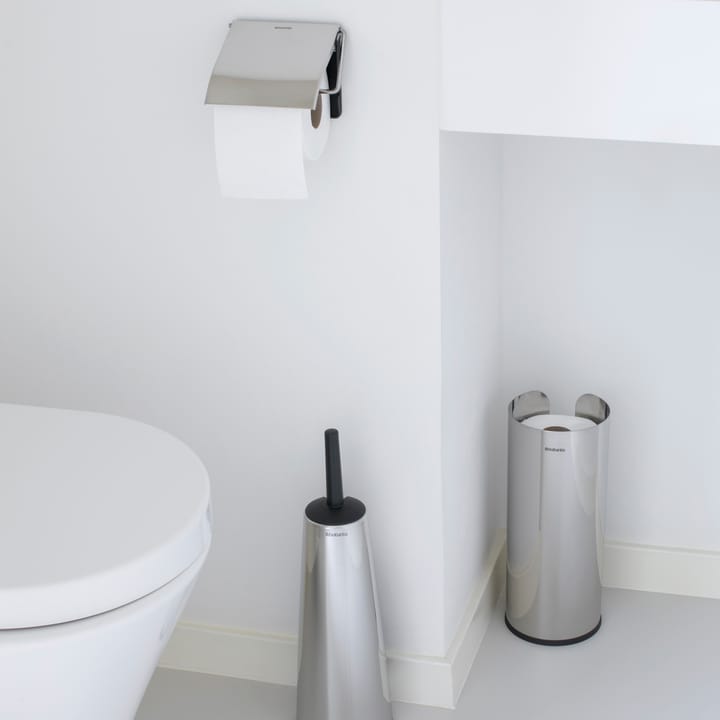 Brabantia toalettpappershållare för 3 rullar - Brilliant steel - Brabantia