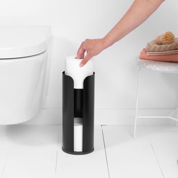 Brabantia toalettpappershållare för 3 rullar - Matt black - Brabantia