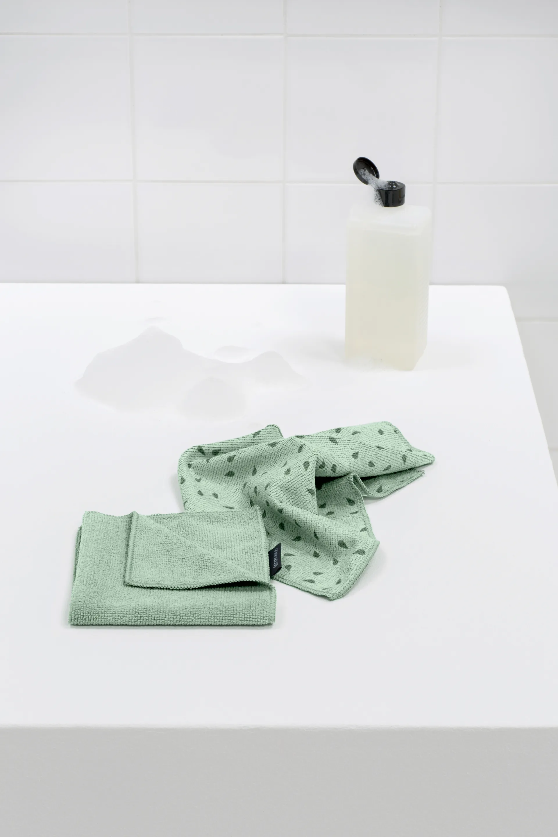 Brabantia trasa microfiber 2-pack, Jade green Brabantia