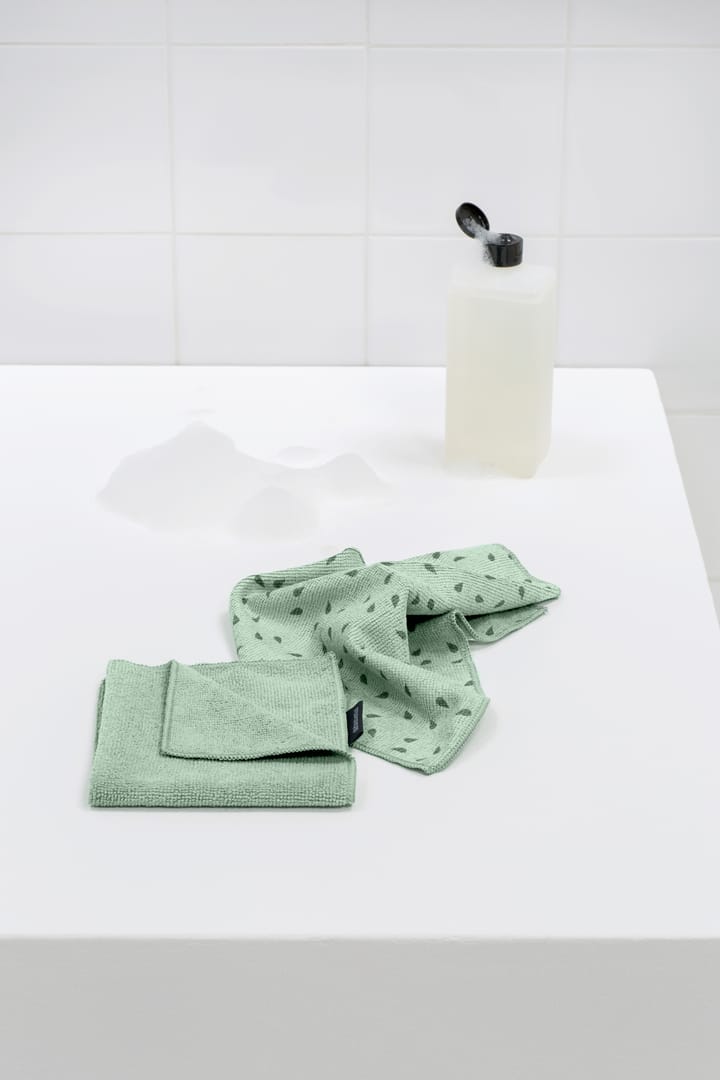 Brabantia trasa microfiber 2-pack - Jade green - Brabantia