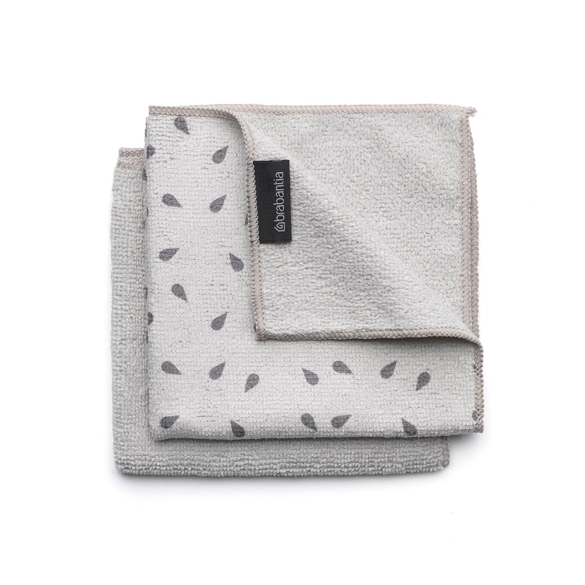 Brabantia trasa microfiber 2-pack ljusgrå | Skandinavisk Design | Övrigt diskning & städning | Grå