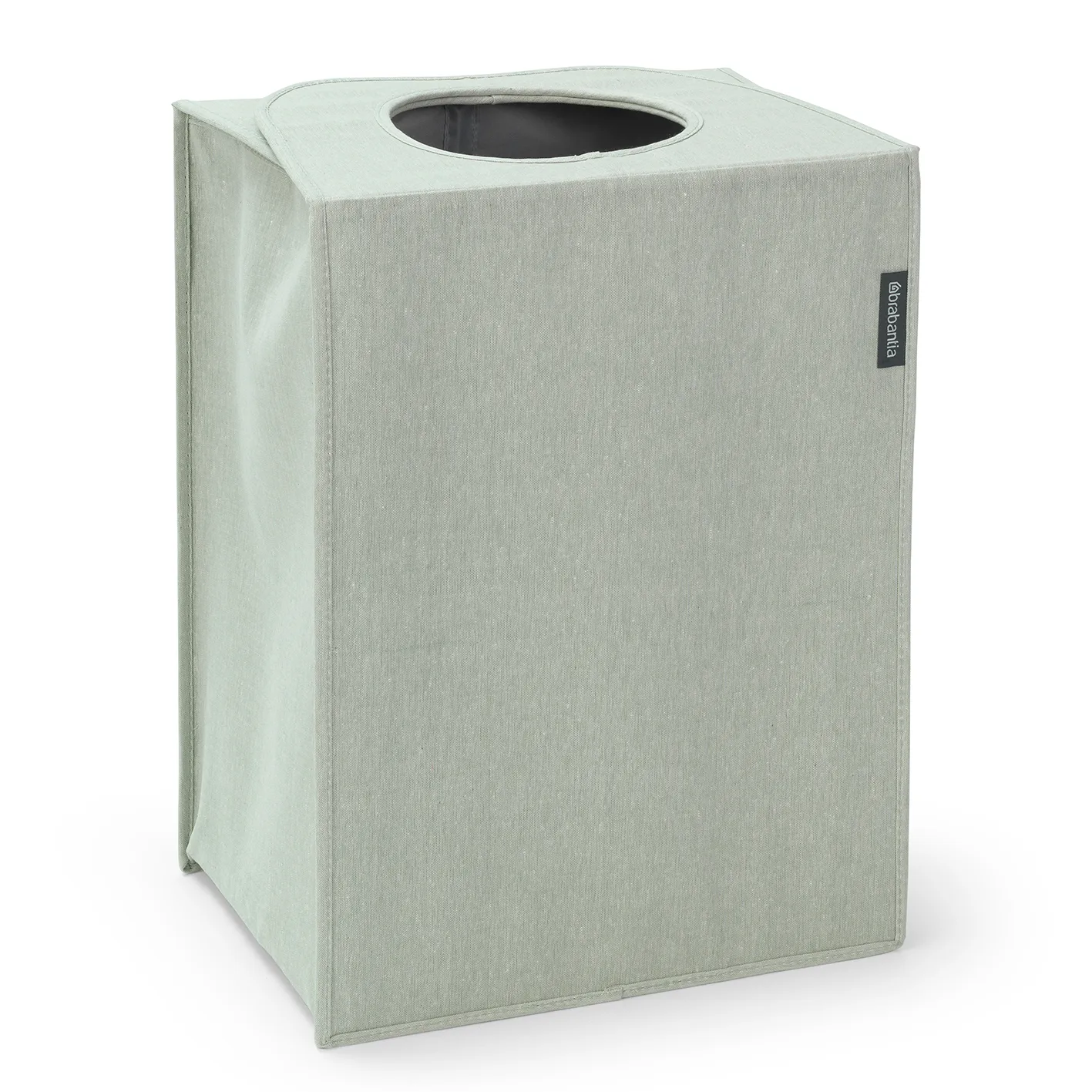 Brabantia tvättkorg tyg rektangulär 55 liter, Grön Brabantia
