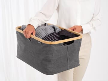 Brabantia tvättkorg vikbar 40 L - Pepper Black - Brabantia