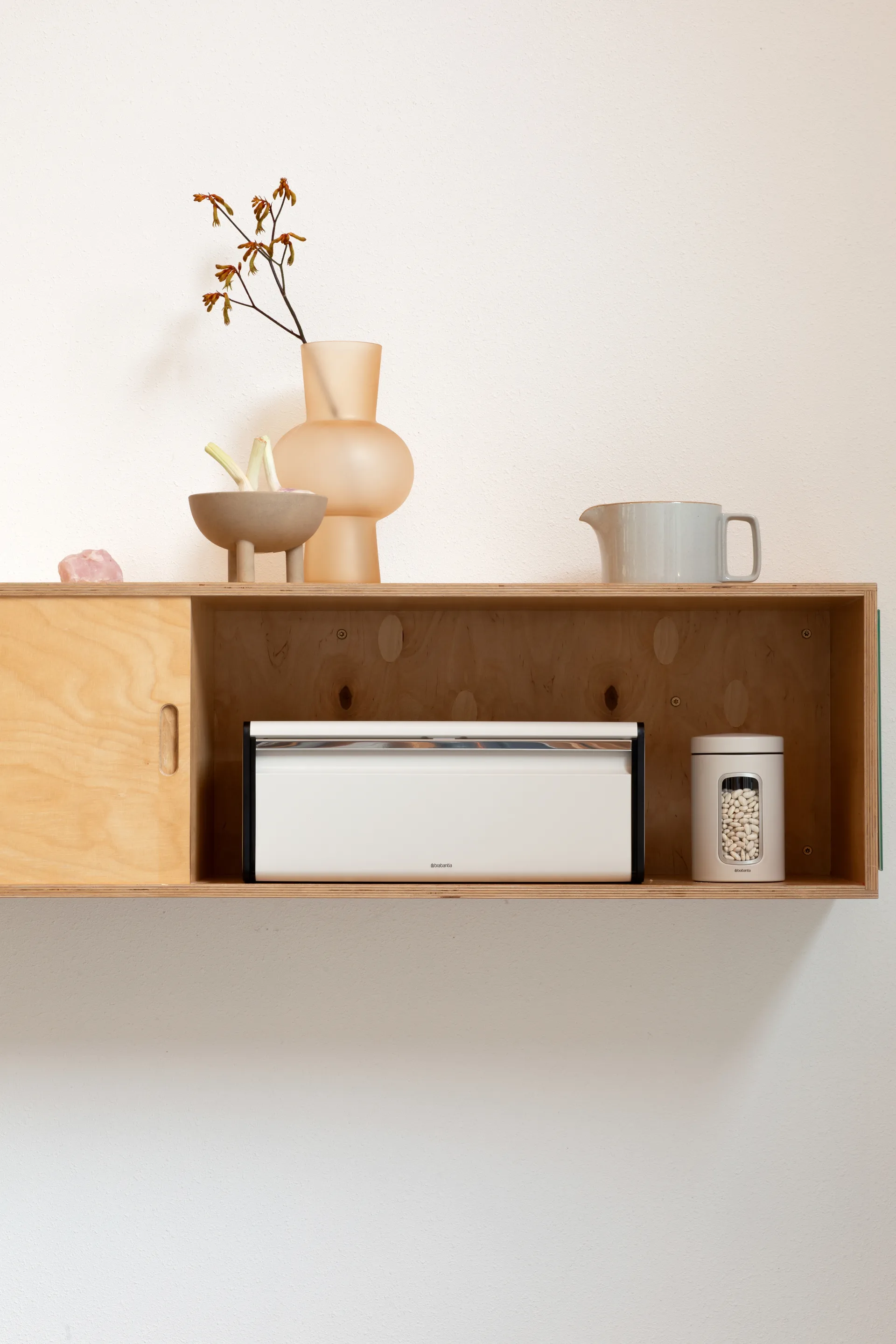 Fall Front brödskrin, Soft beige Brabantia