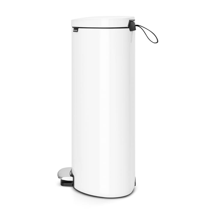 FlatBack+ pedalhink Silent 30 liter, white (vit) Brabantia