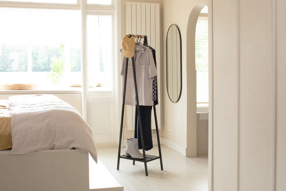 Linn klädställning kompakt, Svart Brabantia