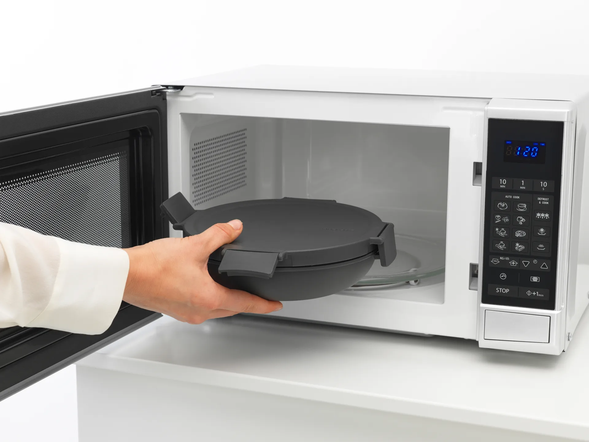 Make & Take matlåda 1 L, Mörkgrå Brabantia