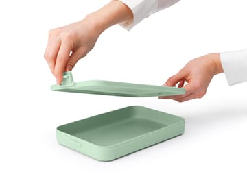 Make & Take matlåda platt, 1,1 L - Jade Green - Brabantia