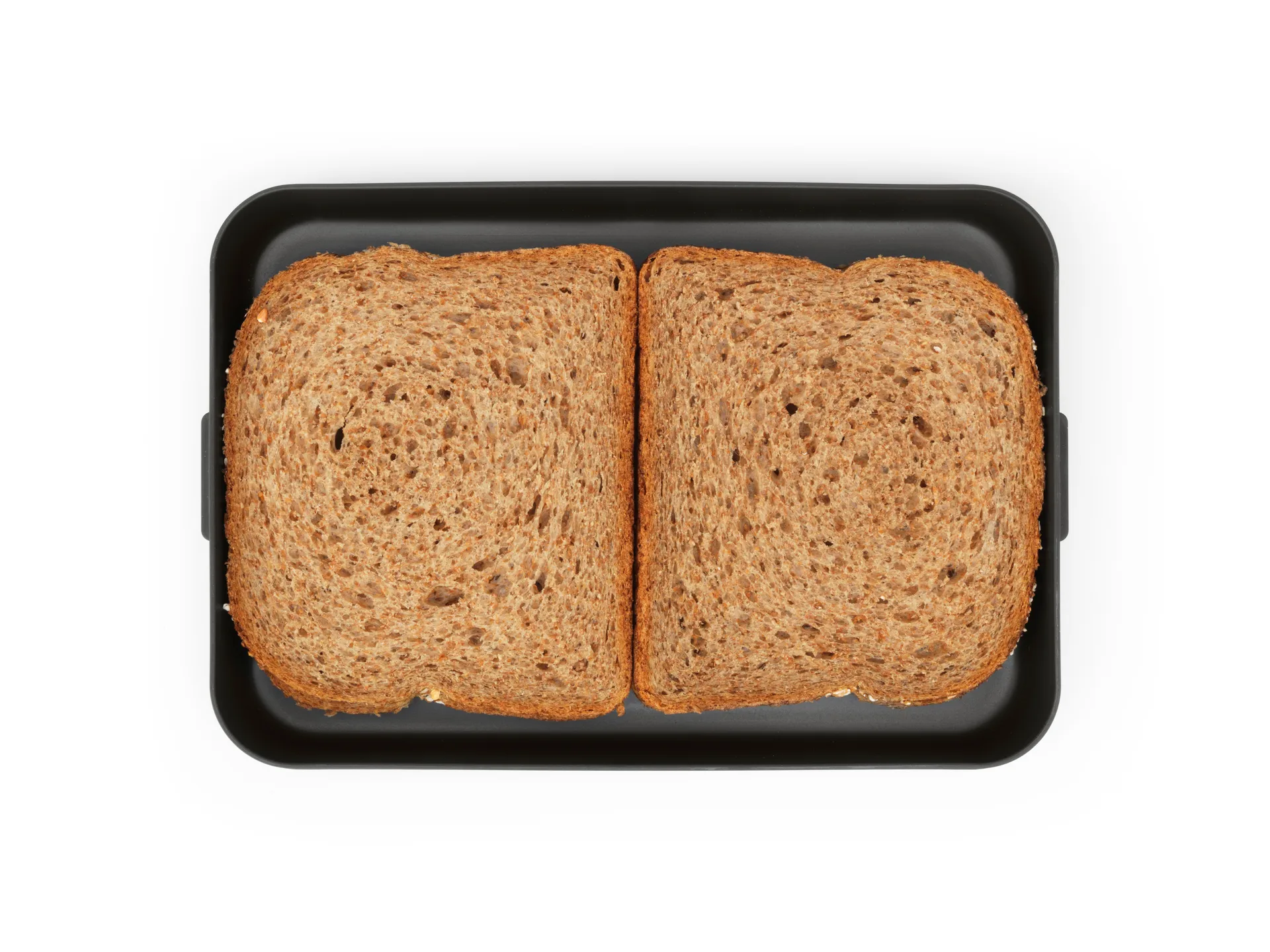 Make & Take matlåda platt, 1,1 L, Mörkgrå Brabantia