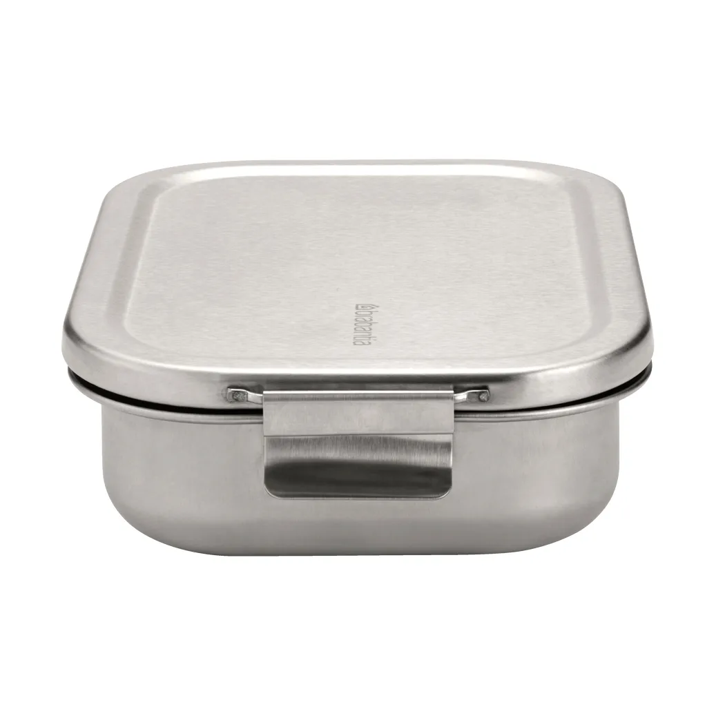 Make & Take matlåda stål medium, Matt rostfritt stål Brabantia