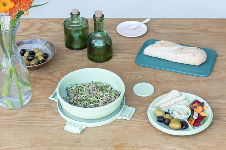 Make & Take salladsskål, 1,3 L, Jade Green Brabantia
