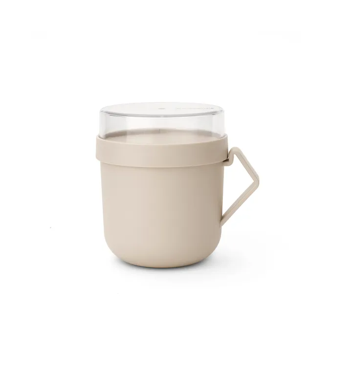 Make & Take Soppmugg 0,6 L - Soft Beige - Brabantia