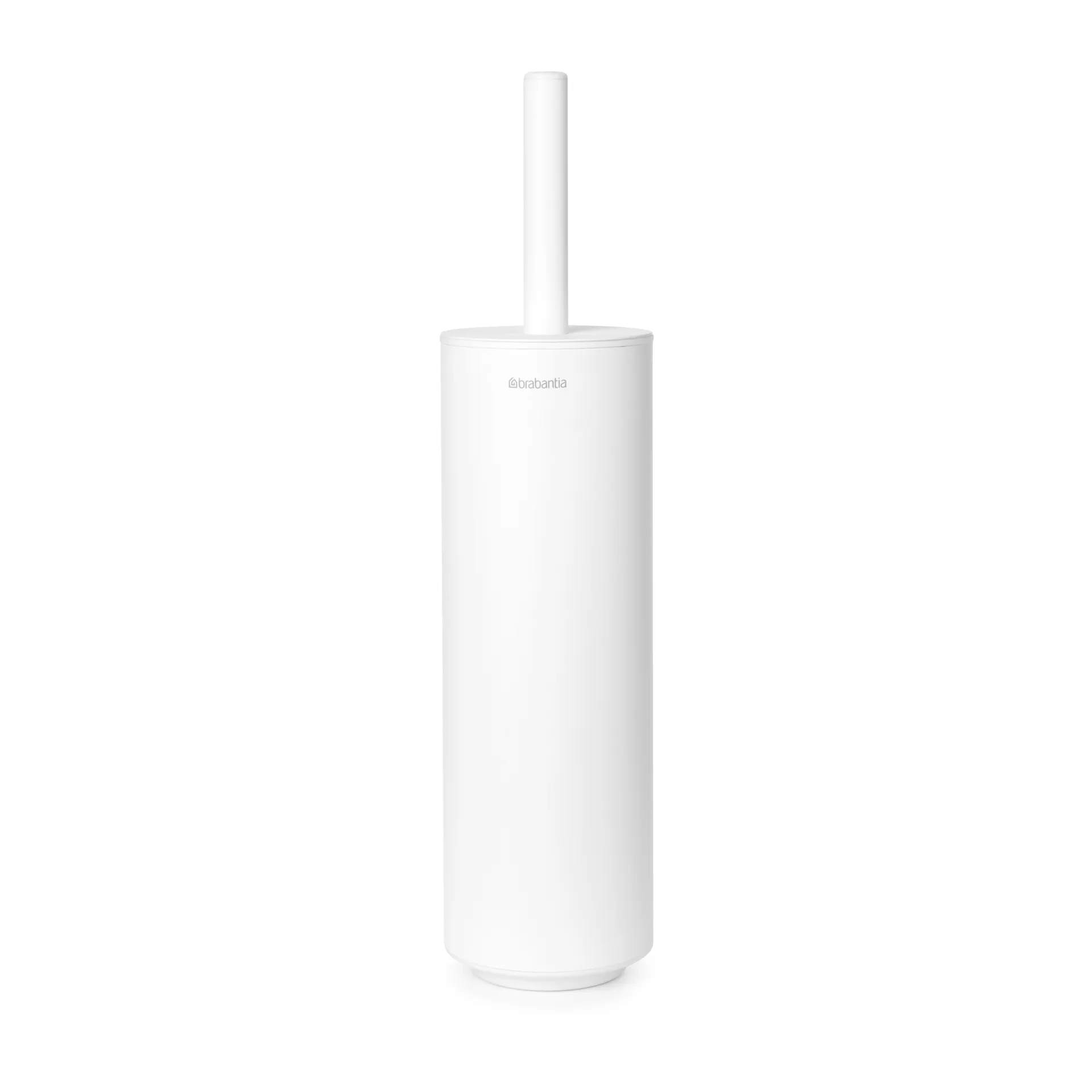 MindSet Toalettborste med Hållare, Mineral Fresh White, silikon Brabantia