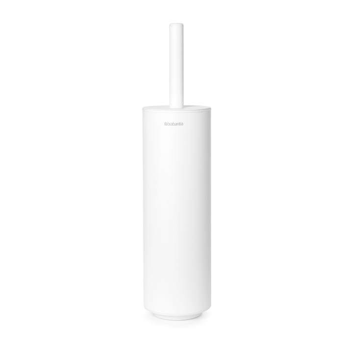 MindSet Toalettborste med Hållare, Mineral Fresh White, silikon Brabantia