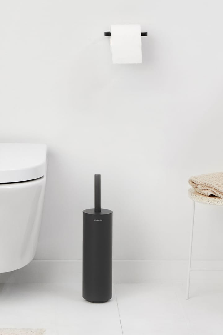 MindSet Toalettborste med Hållare, Mineral Infinite Grey, silikon Brabantia