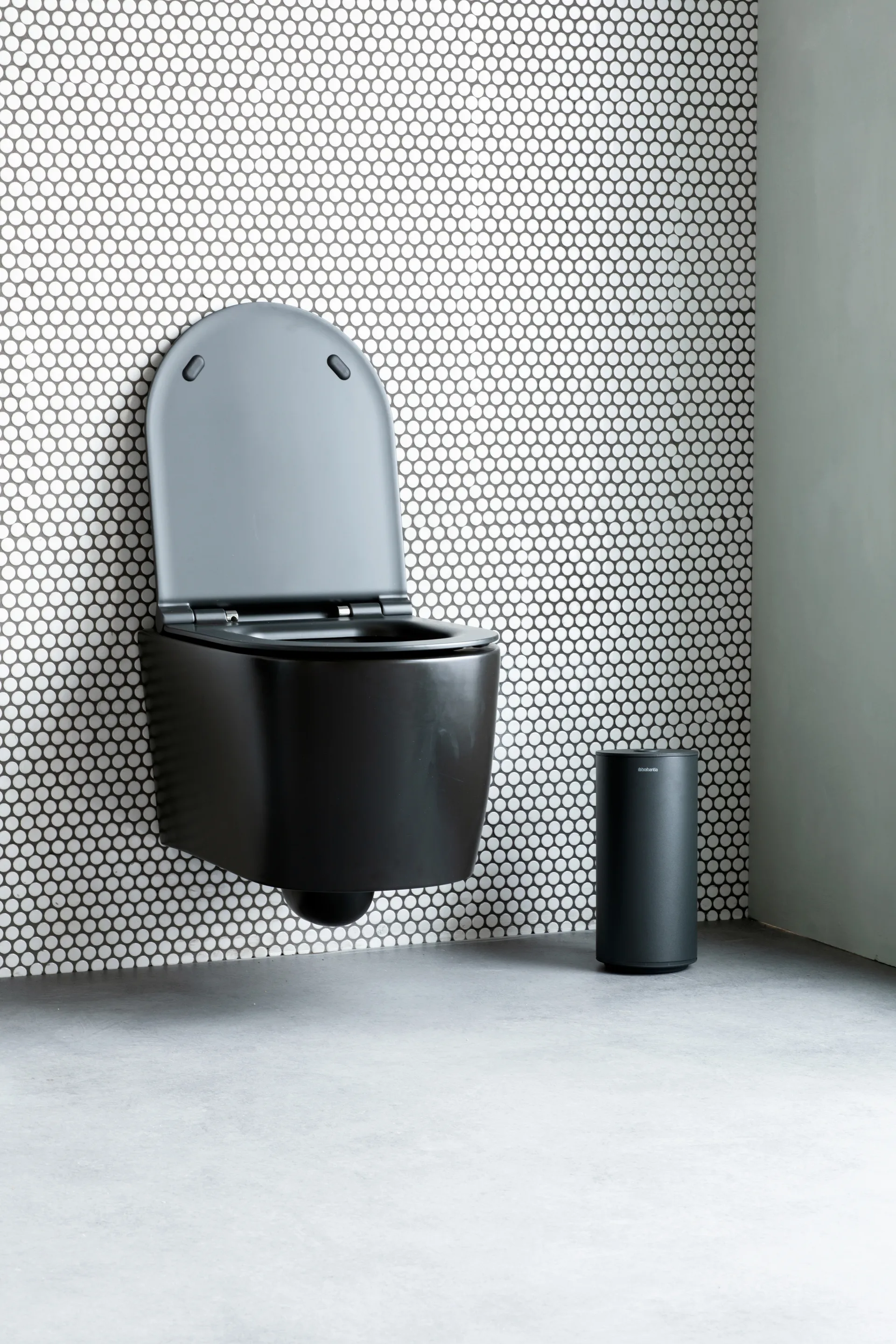 MindSet Toalettrullebehållare, Mineral Infinite Grey Brabantia